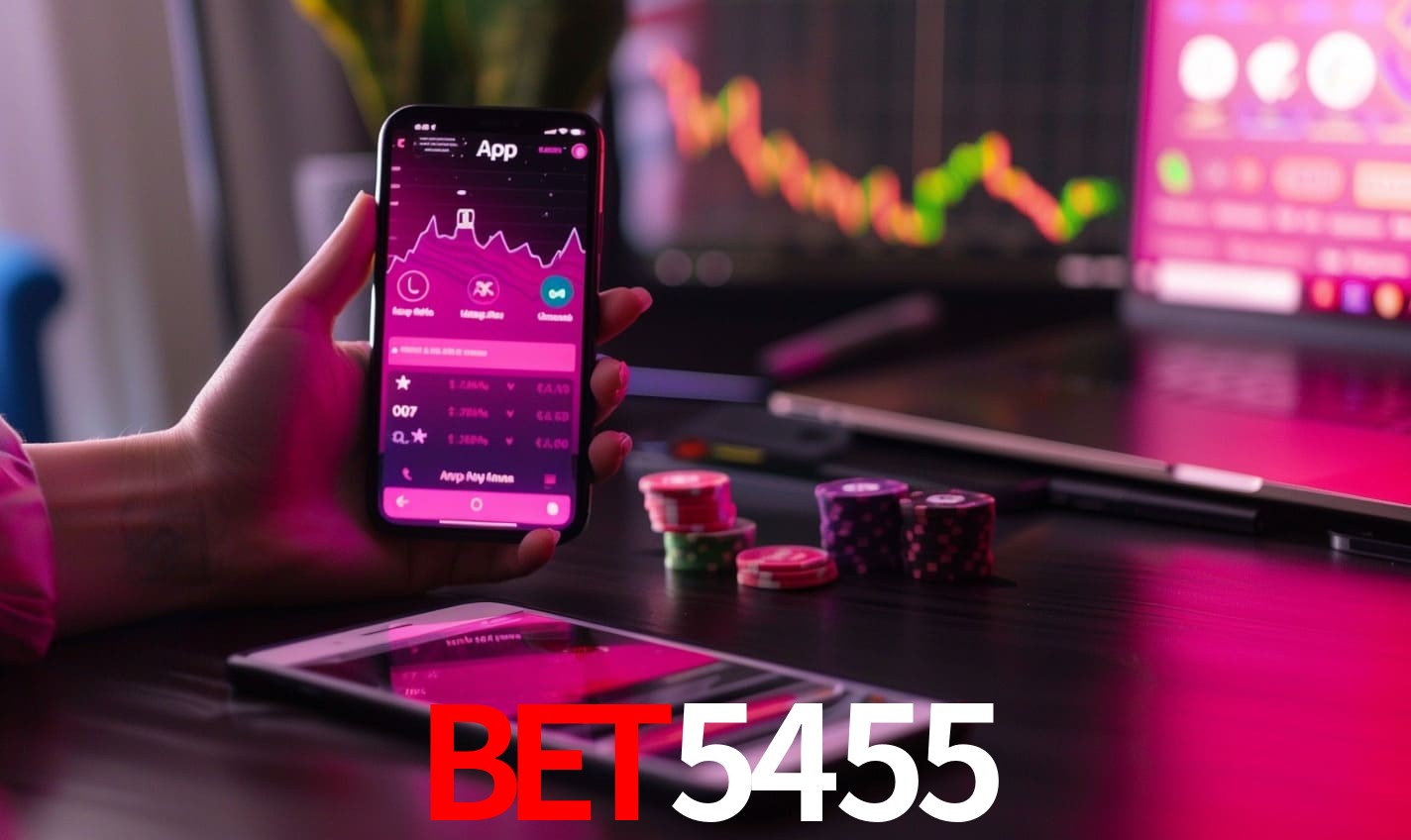 Recursos Exclusivos do App BET5455 - Modo Offline, Login Biométrico